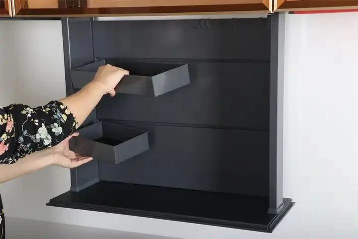 Kitchen Storage, Kitchen And Bathroom Smart Lift Cabinets