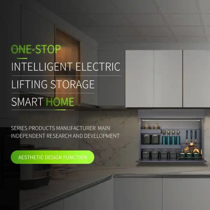 Vertical Lift Kitchen Cabinets